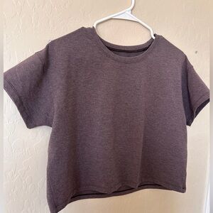 Lululemon Dark Purple Workout Top